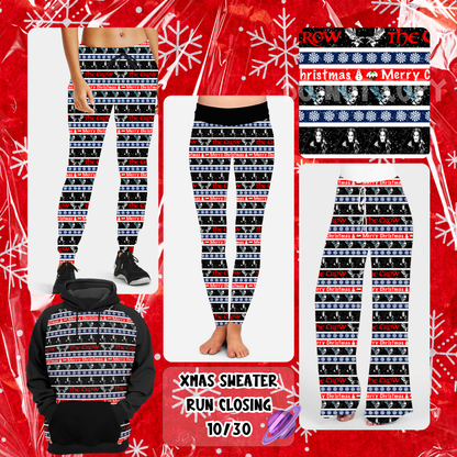 CROW-BOTTOMS-XMAS SWEATER PREORDER-9/27
