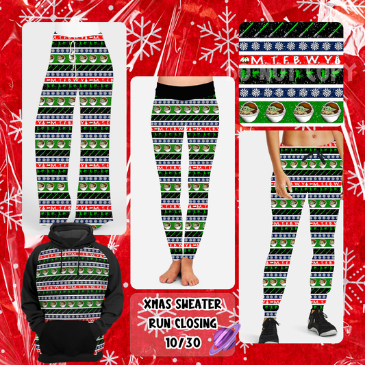 BABY G-BOTTOMS-XMAS SWEATER PREORDER-9/27