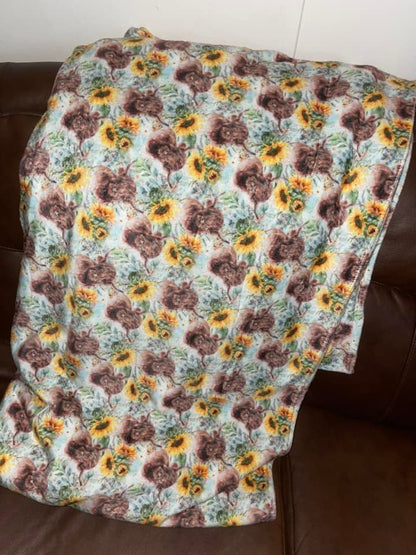 FLORAL MOON - GIANT SHAREABLE THROW BLANKETS ROUND 9 - PREORDER CLOSING 11/6