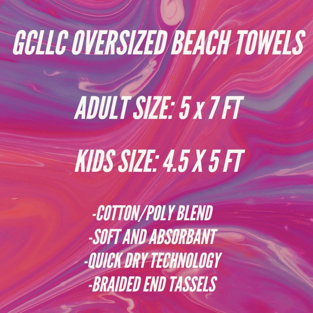 SHELL SIDE -OVERSIZED BEACH TOWEL