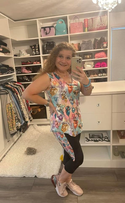 PURPLE DYE-PRETTY RUN TUNIC/TANK PREORDER CLOSING 1/30