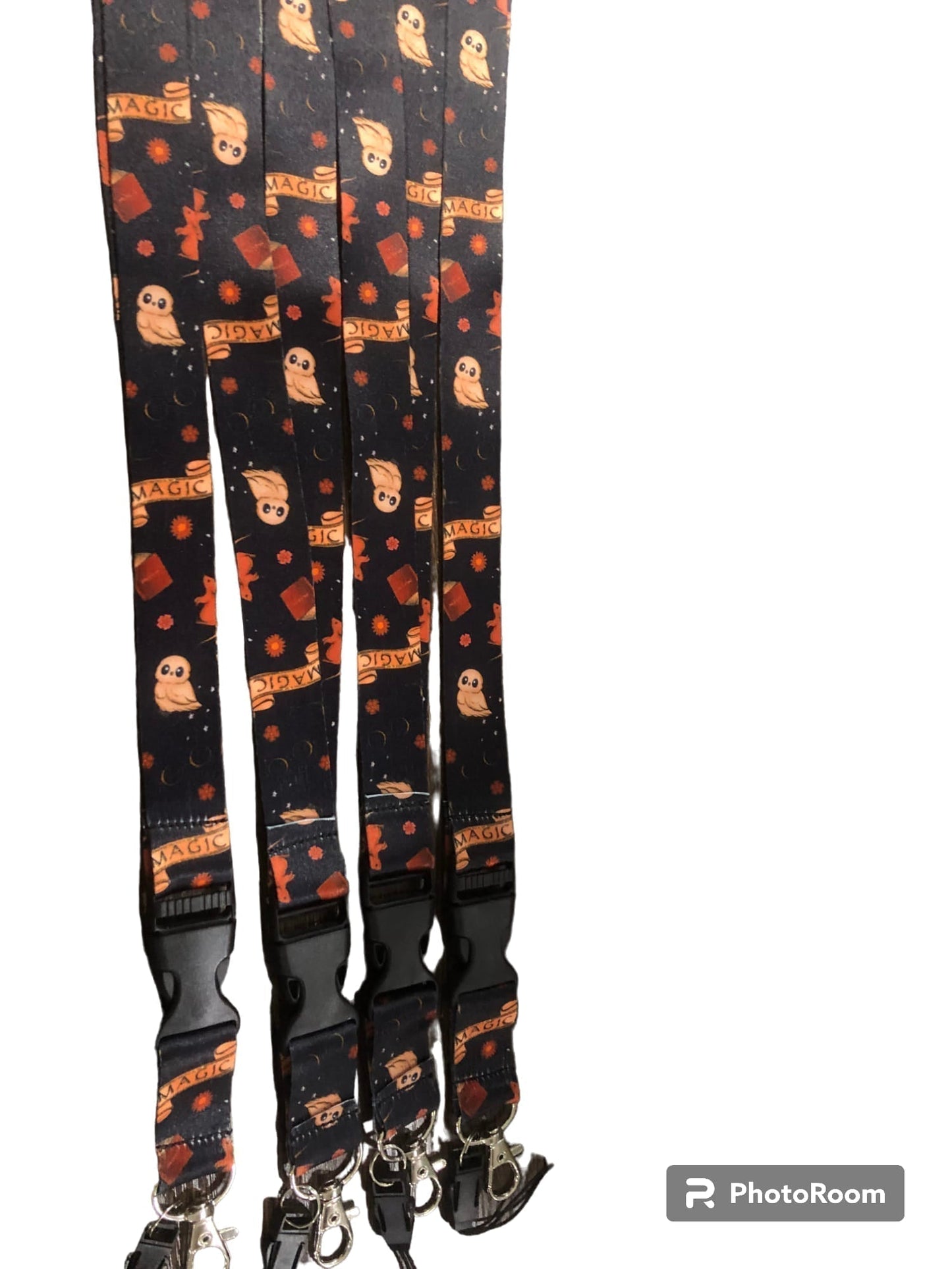 CUSTOM LANYARDS-PAINTED FLORAL