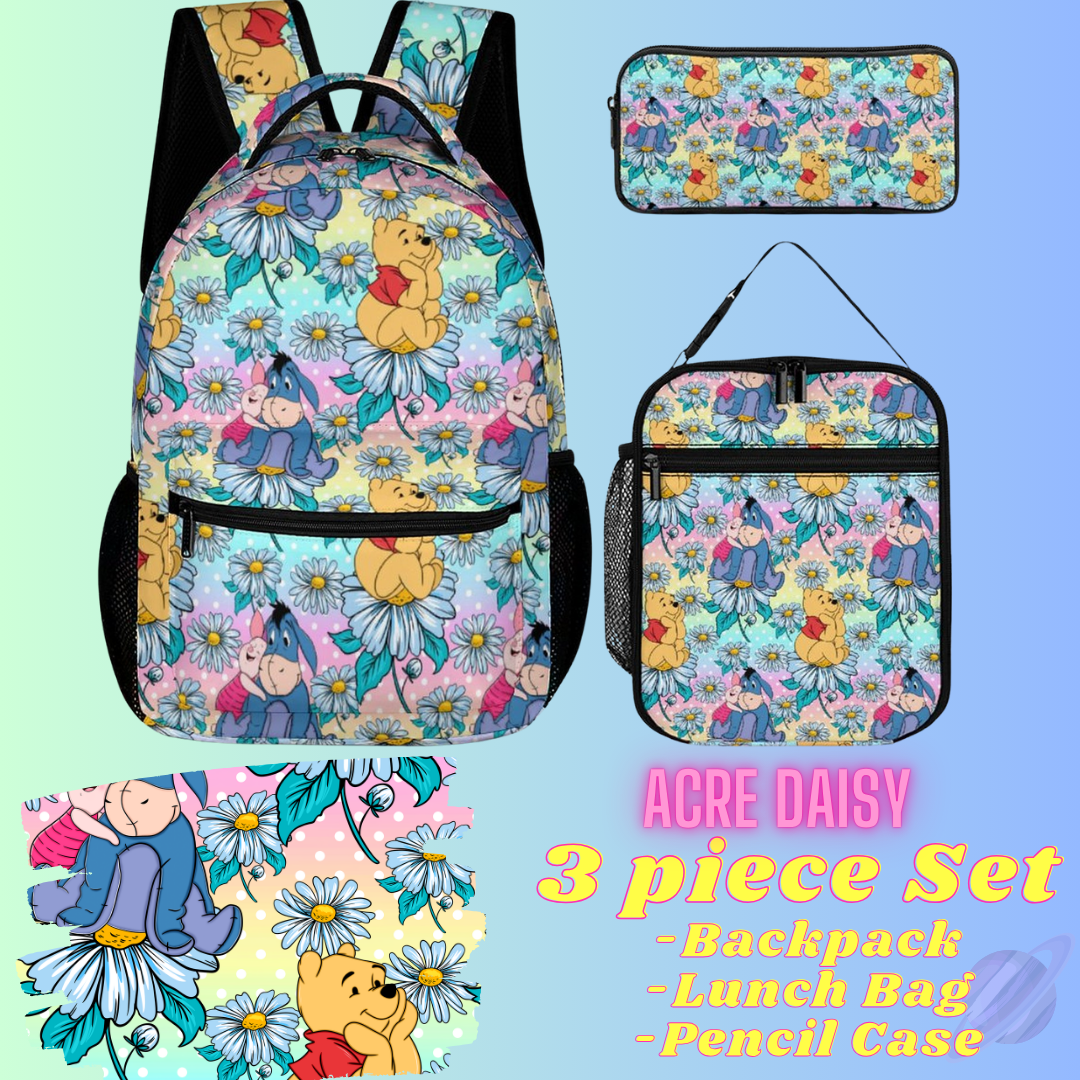 ACRE DAISY-3 PIECE BACKPACK SET-PREORDER CLOSING 7/3