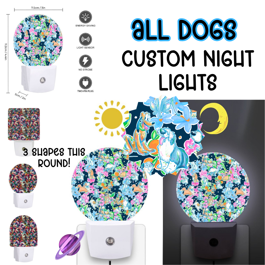 ALL DOGS - Custom Night Lights Round 2 Preorder Closing 2/4