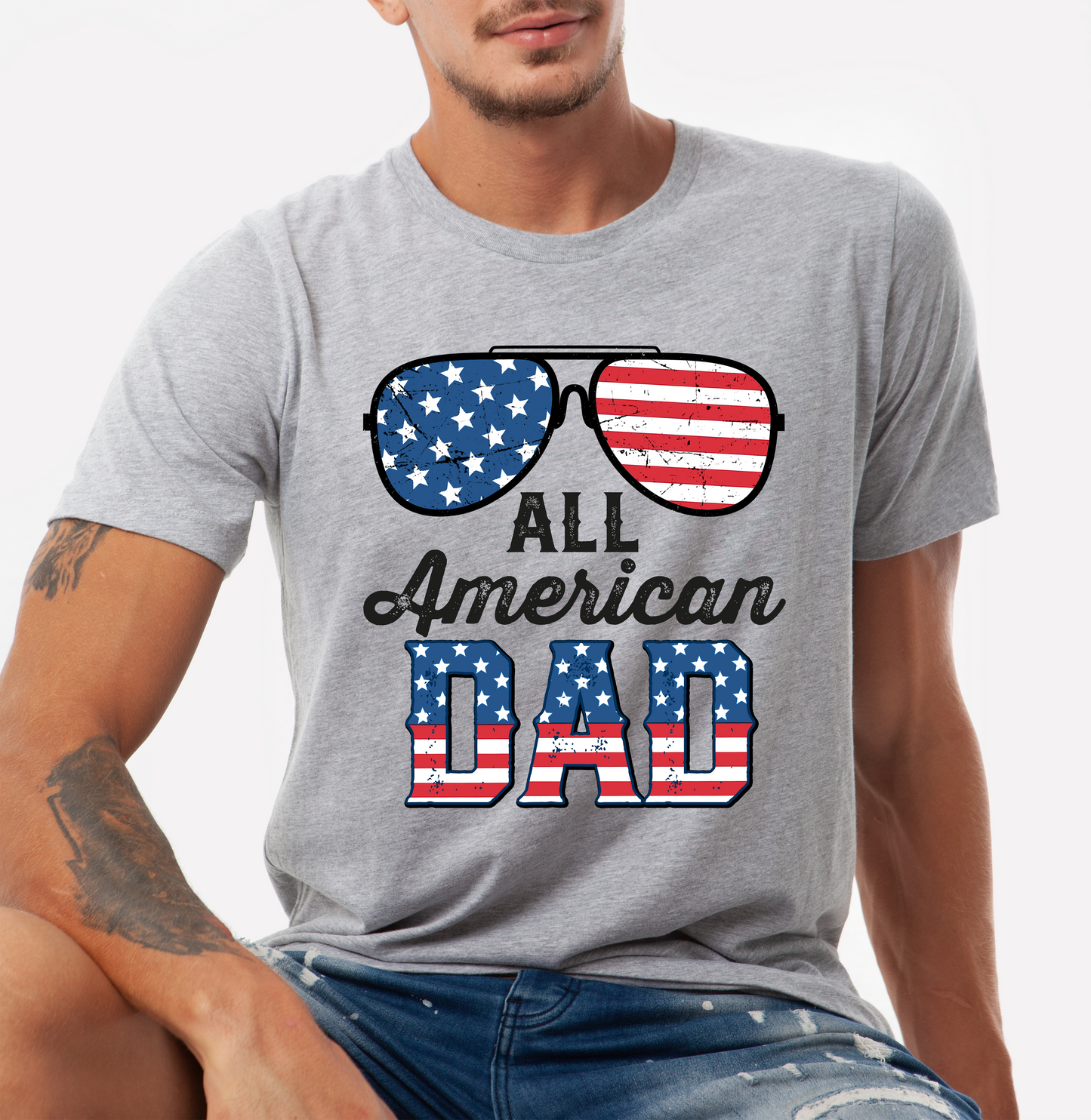 ALL AMERICAN DAD TEE