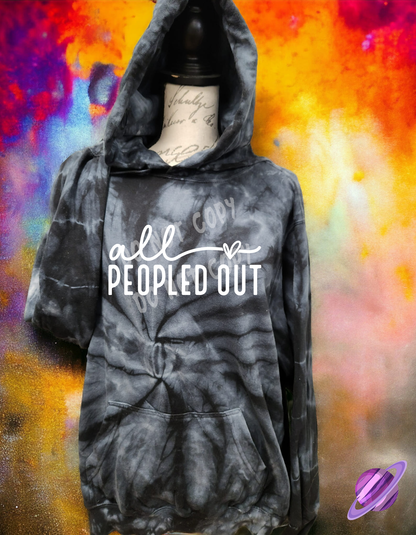 ALL PEOPLED OUT-TIE DYE HOODIE-PREORDER CLOSING 1/26