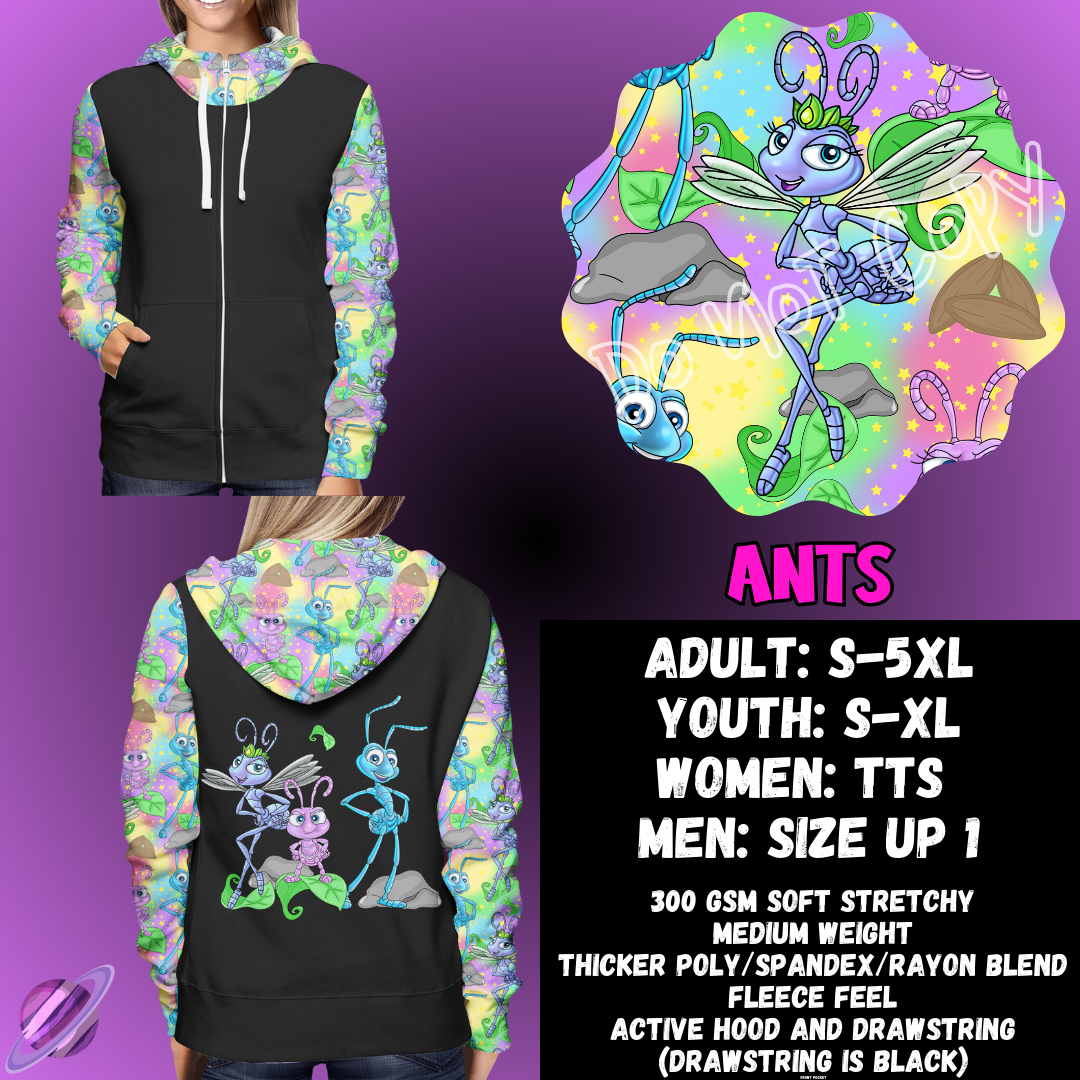 ANTS - ZIP UP HOODIE OUTFIT RUN PREORDER CLOSES 1/26