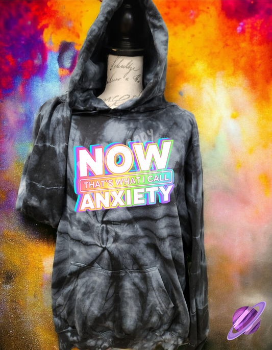 ANXIETY NOW-TIE DYE HOODIE-PREORDER CLOSING 1/26