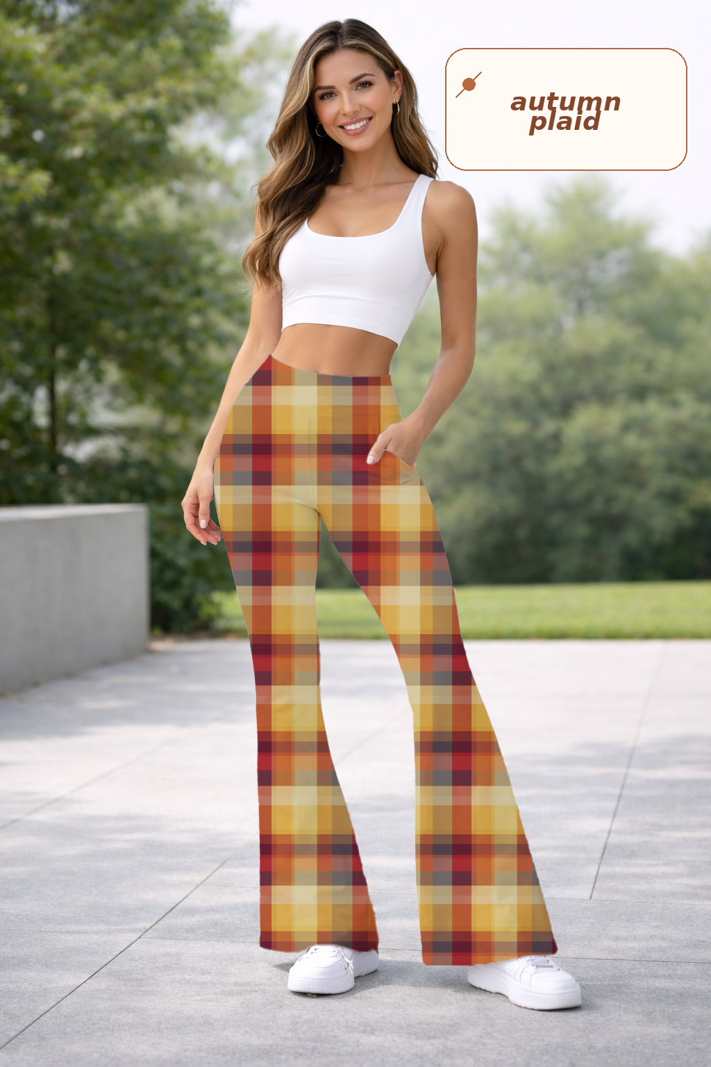 AUTUMN PLAID-YOGA FLARE PREORDER- CLOSING 9/14