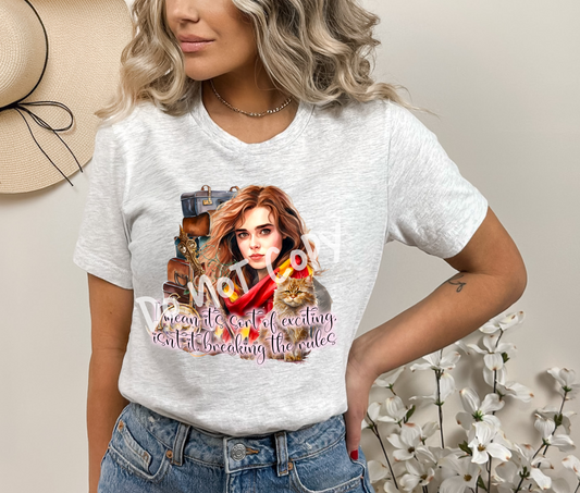 EXCITING TO BREAK THE RULES TEE