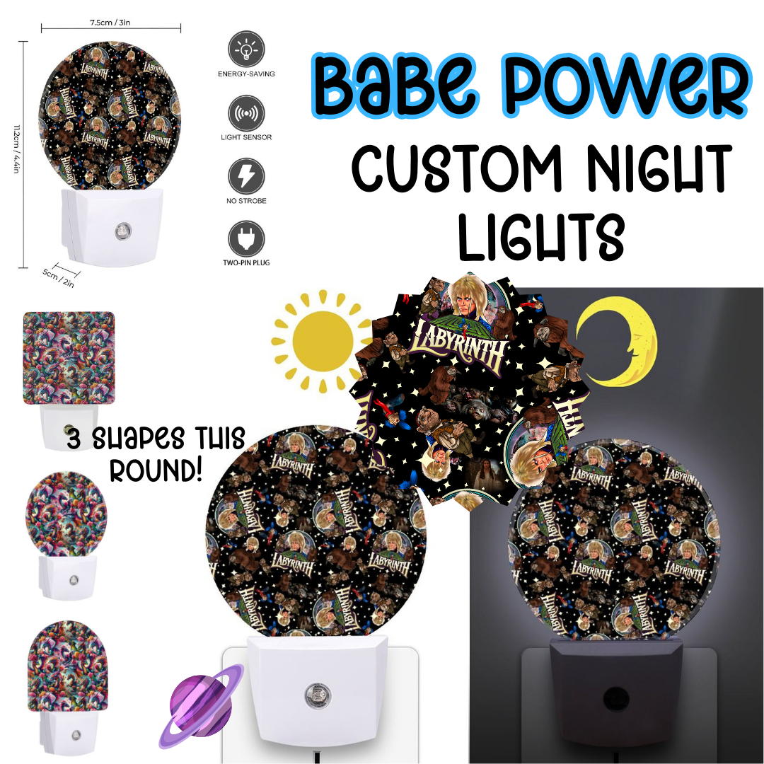 BABE POWER - Custom Night Lights Round 2 Preorder Closing 2/4