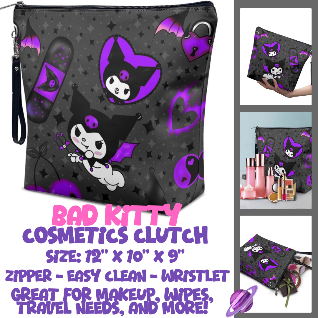 BAD KITTY - CUSTOM COSMETIC CLUTCH PREORDER CLOSES 12/16