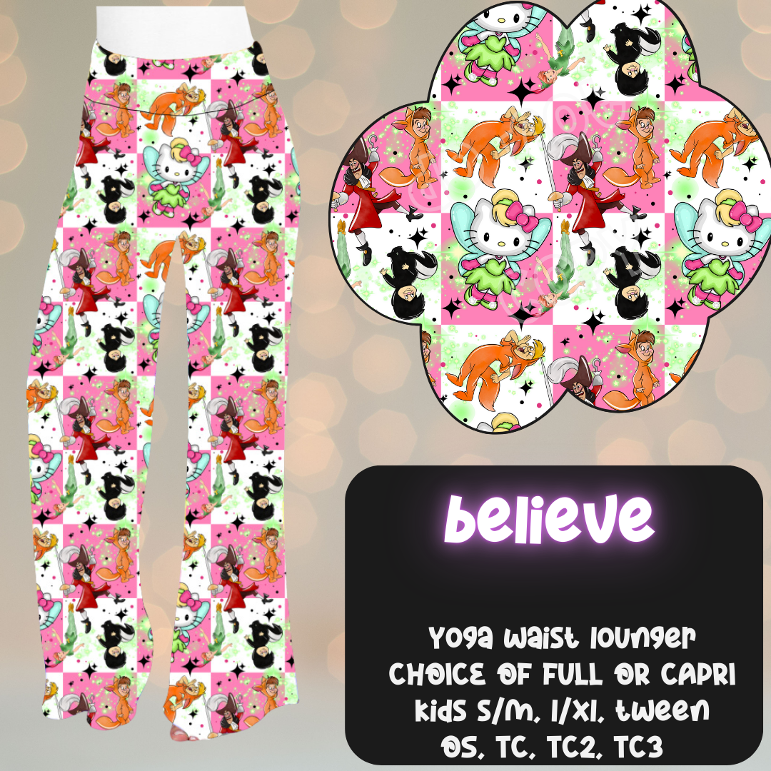 BELIEVE - LEGGING/JOGGER/LOUNGER - KITTY COSPLAY RUN CLOSING 11/15