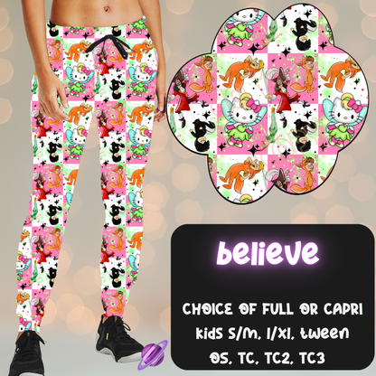 BELIEVE - LEGGING/JOGGER/LOUNGER - KITTY COSPLAY RUN CLOSING 11/15