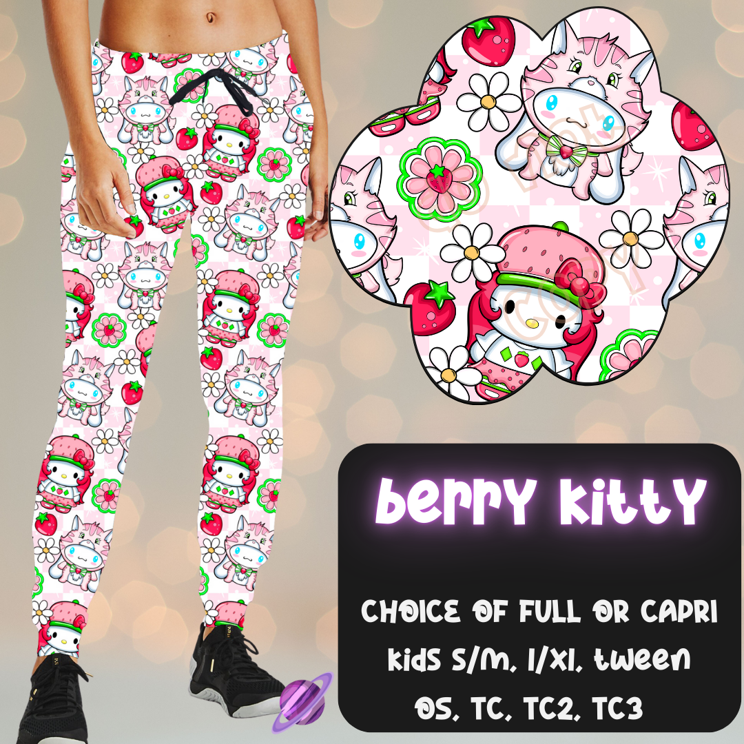 BERRY KITTY - LEGGING/JOGGER/LOUNGER - KITTY COSPLAY RUN CLOSING 11/15