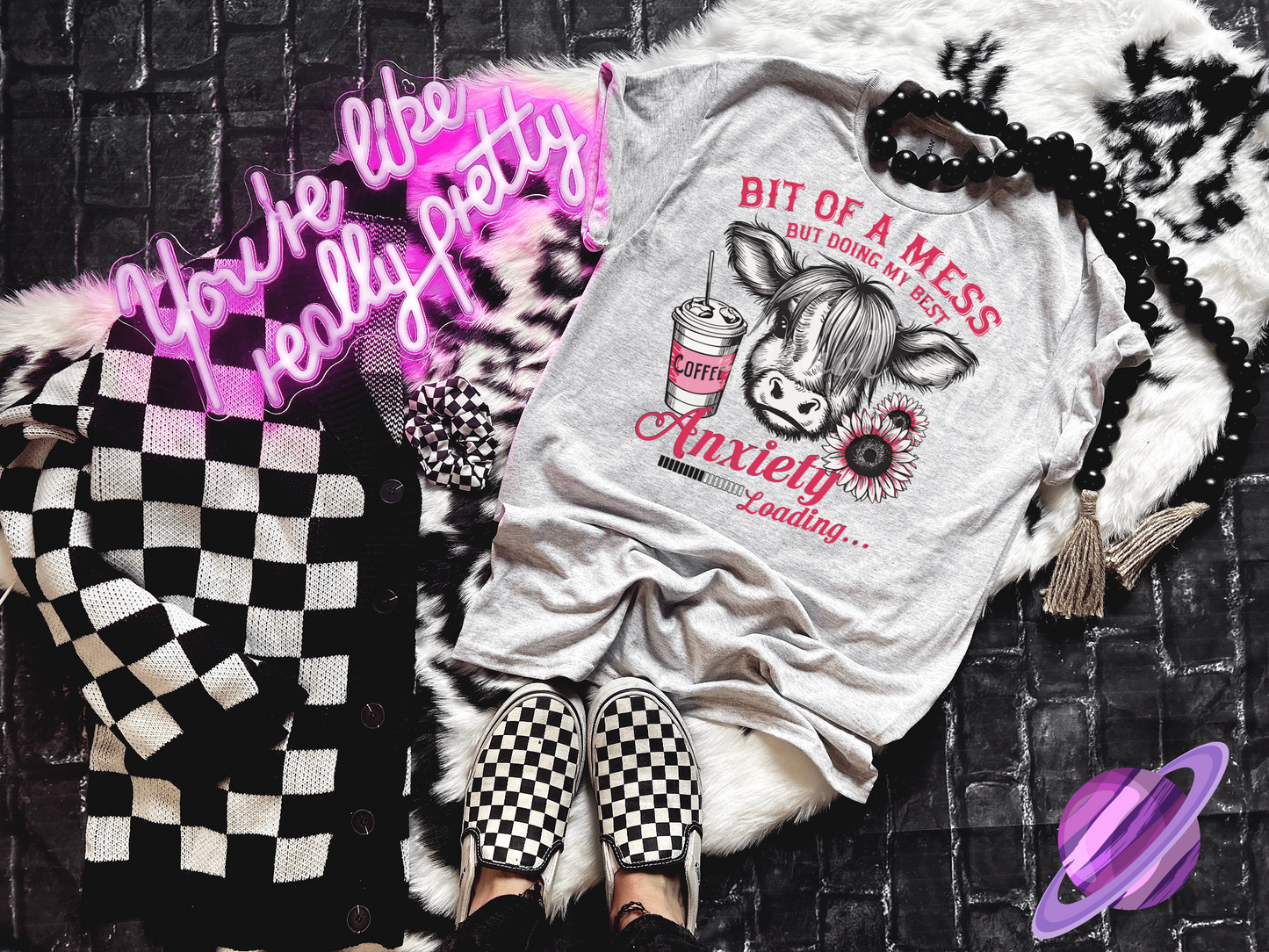 Bit of a Mess Tee