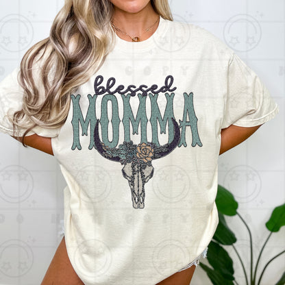 BLESSED BLINGY BULL TEE COLLECTION (MULTIPLE OPTIONS)