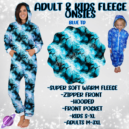 BLUE TD-ONESIES ROUND 3- PREORDER CLOSING 9/23