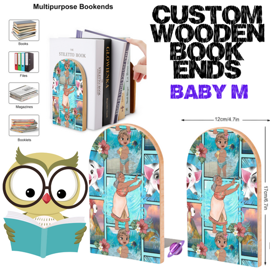 BABY M - WOODEN BOOK ENDS PREORDER CLOSING 7/10
