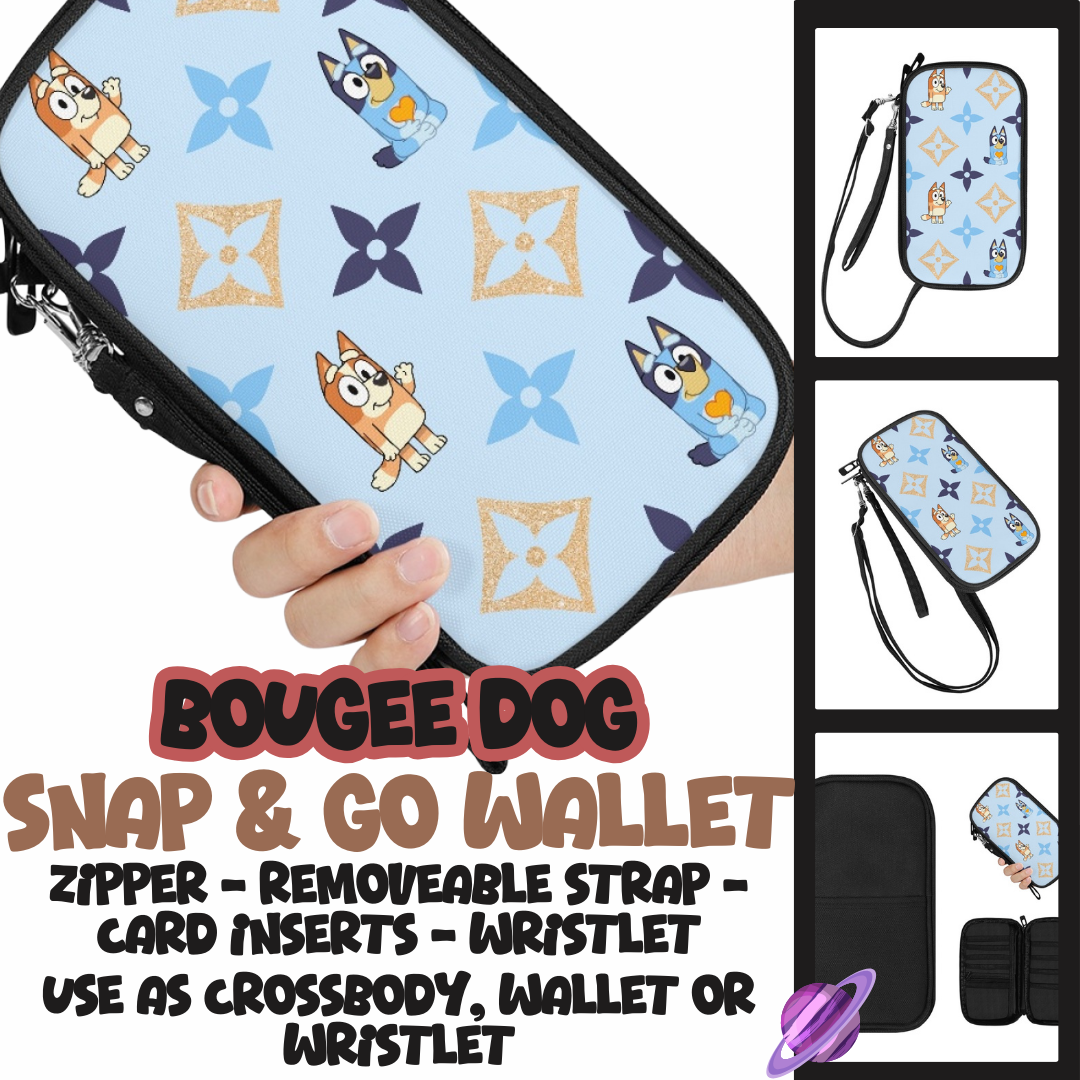 BOUGEE DOG - SNAP & GO WALLETS PREORDER CLOSING 12/18