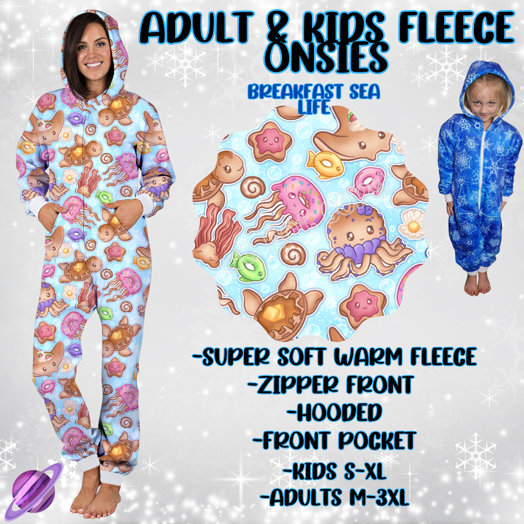 BREAKFAST SEA LIFE-ONESIES ROUND 3- PREORDER CLOSING 9/23