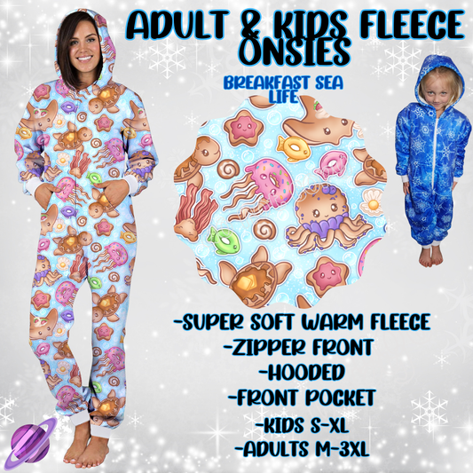 BREAKFAST SEA LIFE-ONESIES ROUND 3- PREORDER CLOSING 9/23