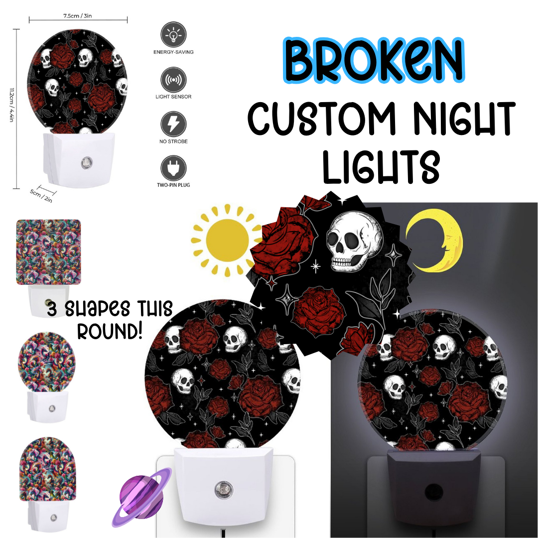 BROKEN - Custom Night Lights Round 2 Preorder Closing 2/4