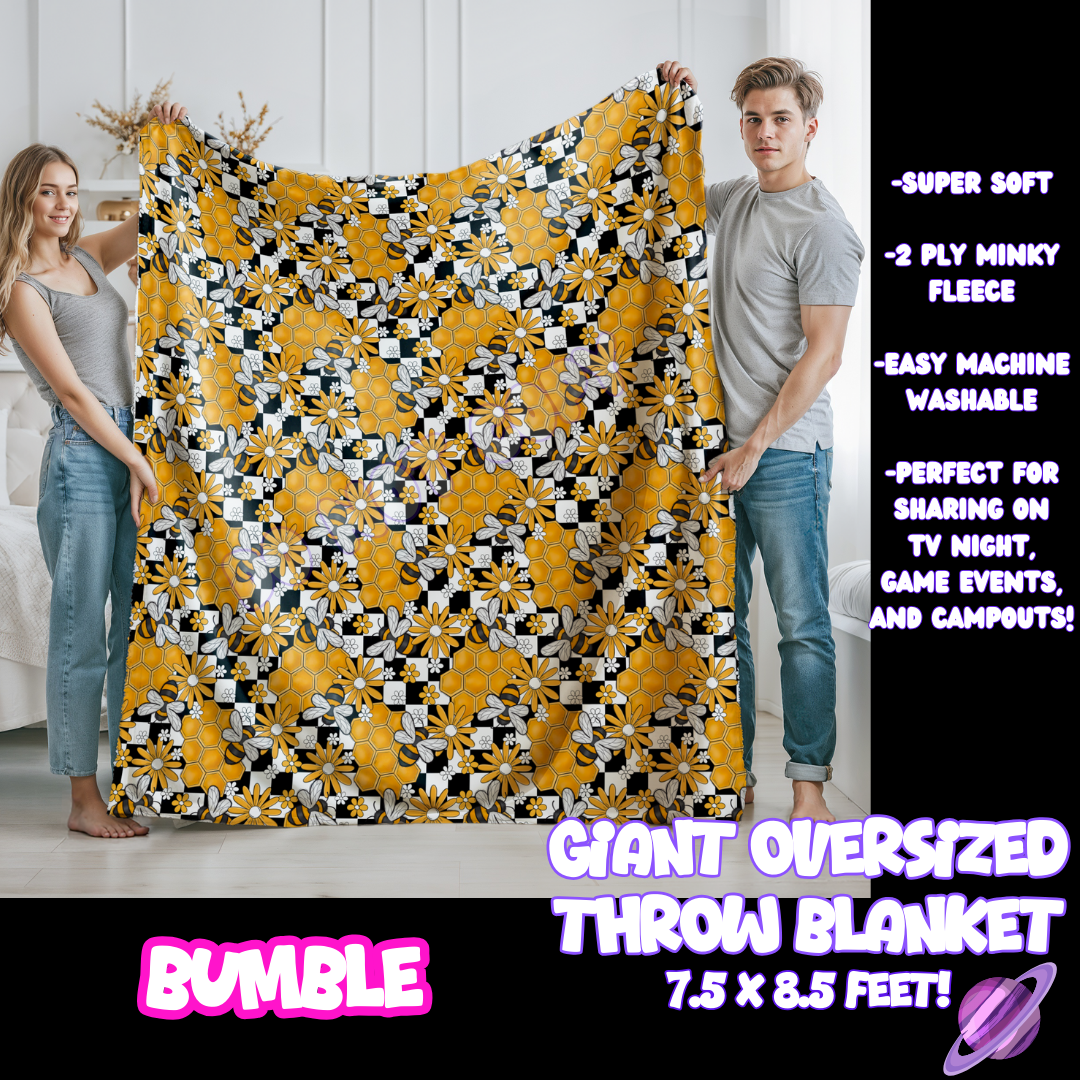 BUMBLE - GIANT SHAREABLE THROW BLANKETS ROUND 10-PREORDER CLOSING 12/2