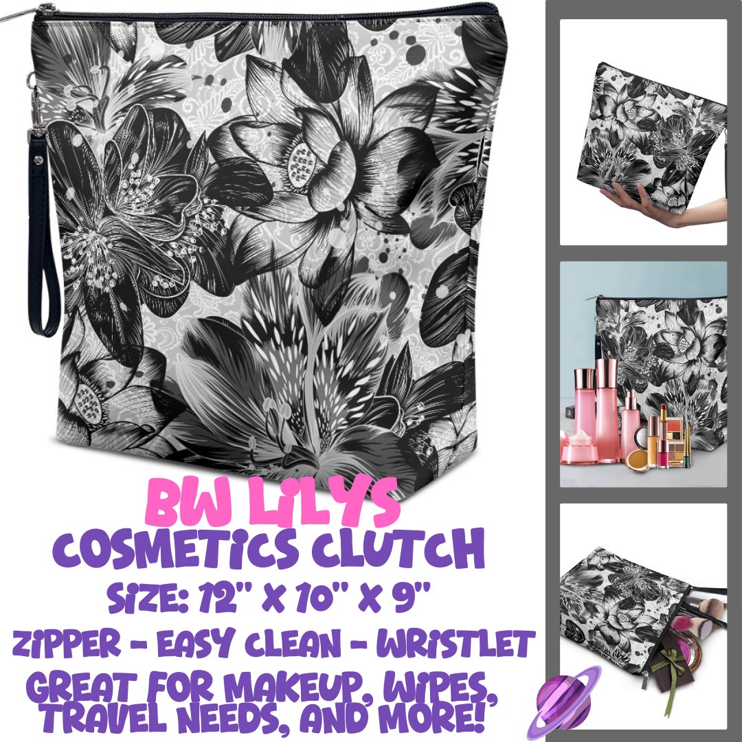 BW LILYS - CUSTOM COSMETIC CLUTCH PREORDER CLOSES 12/16