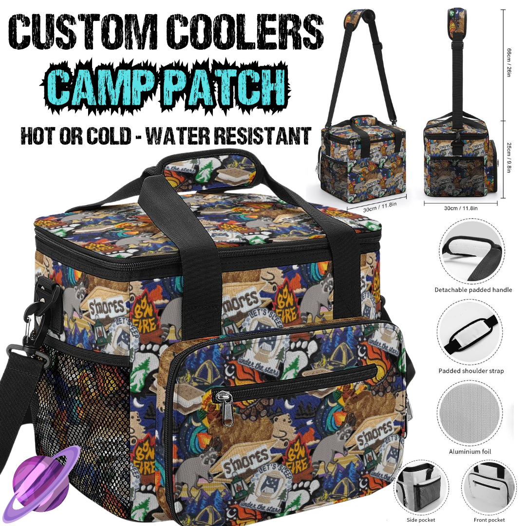 CAMP PATCH - CUSTOM COOLERS CLOSING 12/27