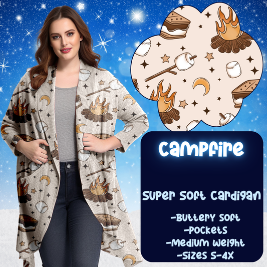 CAMPFIRE - SOFT CARDGIAN WINTER RUN CLOSING 10/29