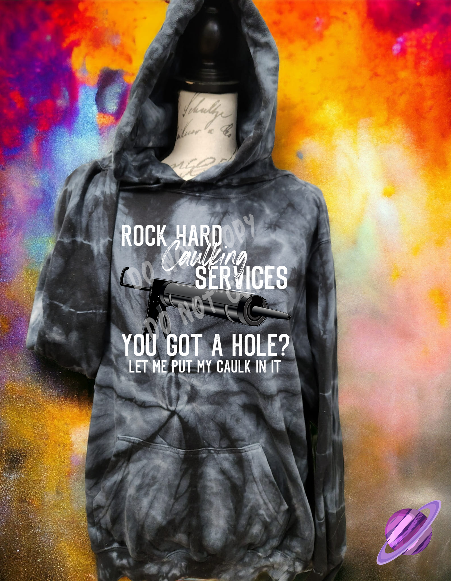 CAULK HOODIE-TIE DYE HOODIE-PREORDER CLOSING 1/26