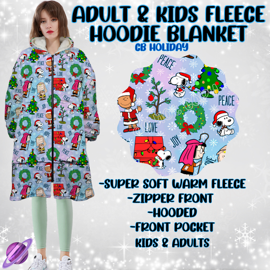 CB HOLIDAY-HOODIE BLANKET RUN-PREORDER CLOSING 9/28 ETA NOV