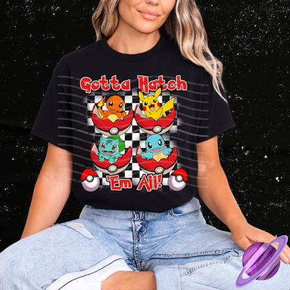 CHECK CATCH TEE
