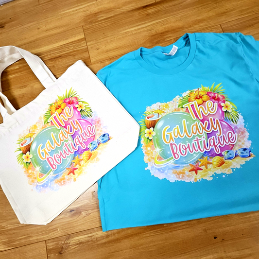 GALAXY TOTE AND TEE- VIP BUNDLE