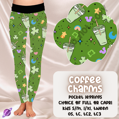 COFFEE CHARMS - LEGGING/JOGGER/LOUNGER - POCKET SWEATERS & BOTTOMS PREORDER CLOSING 11/17