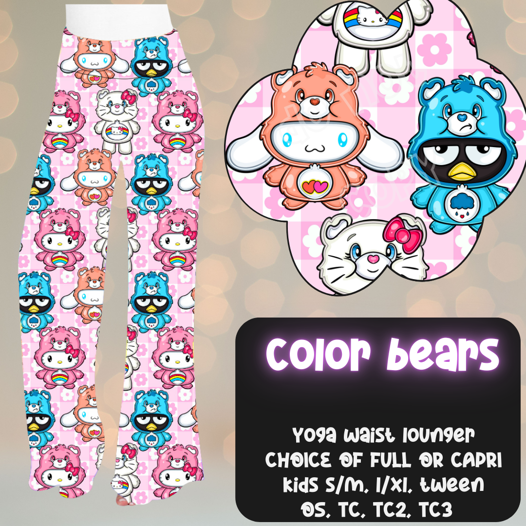 COLOR BEARS - LEGGING/JOGGER/LOUNGER - KITTY COSPLAY RUN CLOSING 11/15