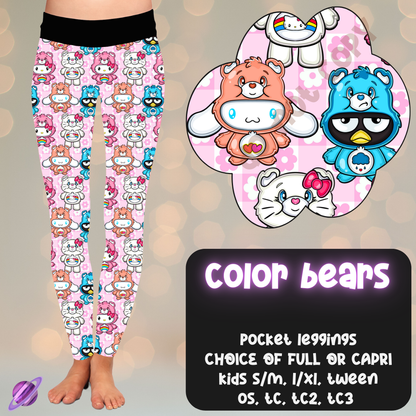 COLOR BEARS - LEGGING/JOGGER/LOUNGER - KITTY COSPLAY RUN CLOSING 11/15