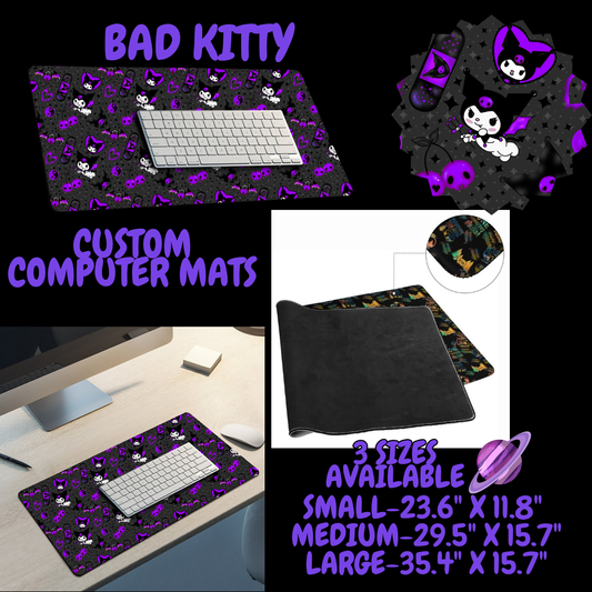 BAD KITTY- COMPUTER MAT PREORDER CLOSING 6/22