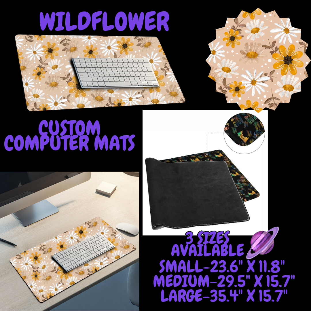 WILDFLOWER - COMPUTER MAT