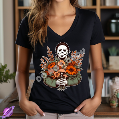 COTTAGE MIKE- HORROR RUN - TEE VNECK OR CREW