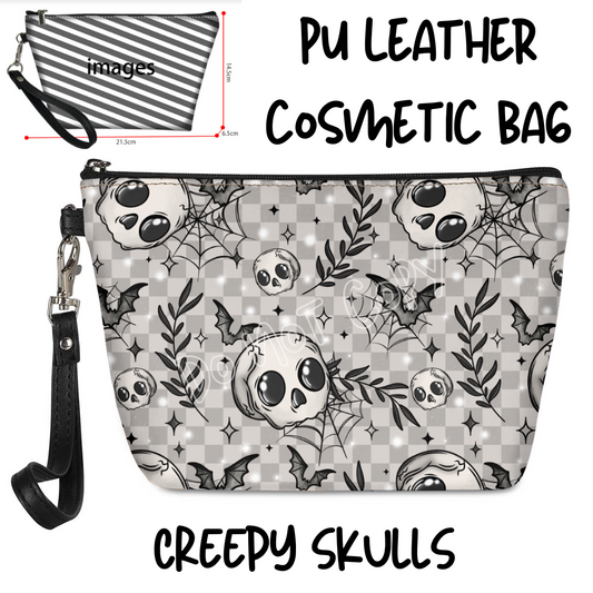 CREEPY SKULLS - BAG RUN 3 - COSMETIC BAG - PREORDER CLOSING 10/22