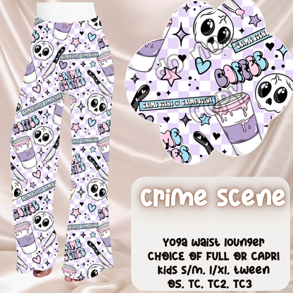 CRIME SCENE - LEGGING/JOGGER/LOUNGER - POCKET SWEATERS & BOTTOMS PREORDER CLOSING 11/17