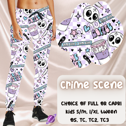 CRIME SCENE - LEGGING/JOGGER/LOUNGER - POCKET SWEATERS & BOTTOMS PREORDER CLOSING 11/17