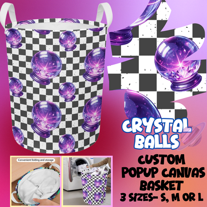 CRYSTAL BALLS- STORAGE BASKETS 6- PREORDER CLOSING 5/4