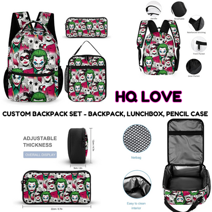 HQ LOVE-3 PIECE BACKPACK SET-PREORDER CLOSING 7/3