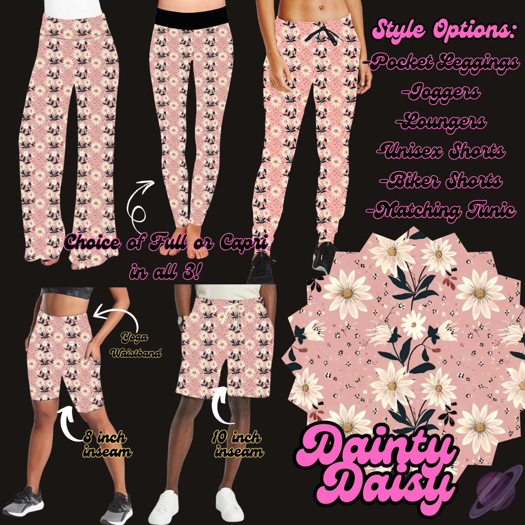 DAINTY DAISY-PRETTY RUN BOTTOMS PREORDER CLOSING 1/30