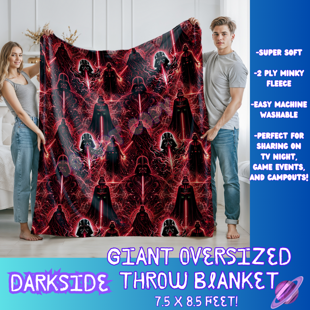 DARKSIDE- GIANT SHAREABLE THROW BLANKET