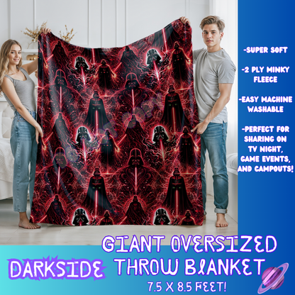 DARKSIDE- GIANT SHAREABLE THROW BLANKET