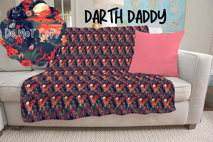 DARTH DADDY- GIANT SHAREABLE THROW BLANKETS